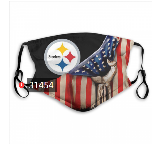 NFL 2020 Pittsburgh Steelers 132 Dust mask with filter